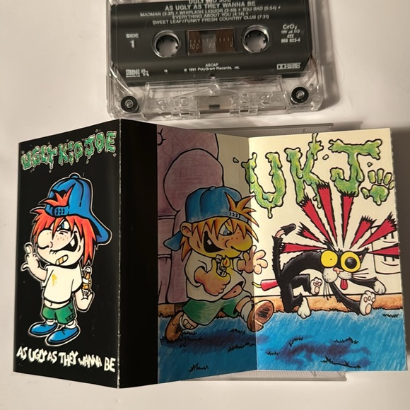 Ugly Kid Joe cassette tape vintage - Picture 3 of 3